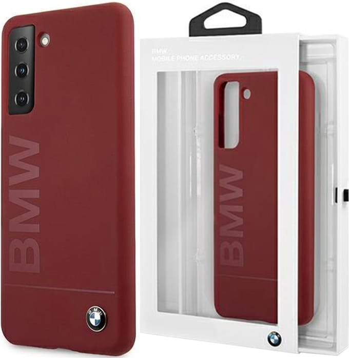 BMW Silicone Back Case - Geschikt voor Samsung Galaxy S21 - Rood