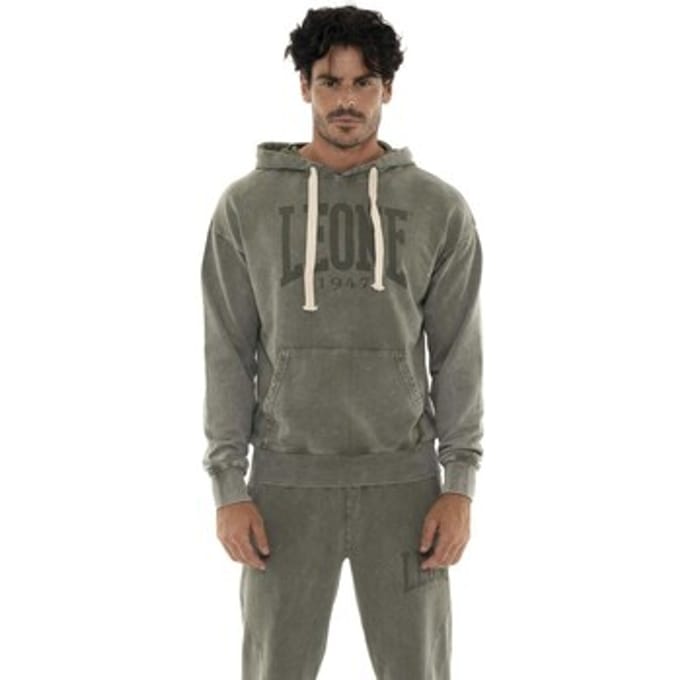Capuchon sweaters Leone 1947 Man Hoody Old Wash