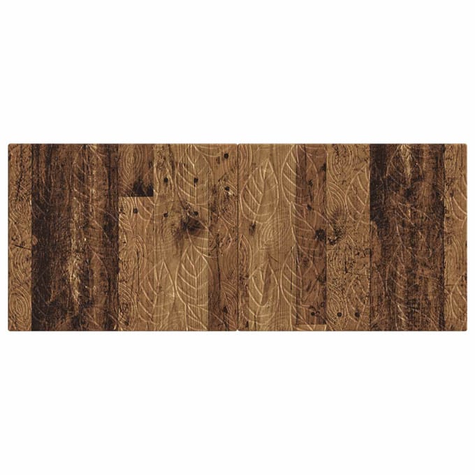 vidaXL - Wandgemonteerd - Hoofdbord - DELFT - Oud - hout - Bewerkt - hout