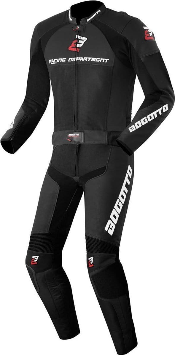 Bogotto Losail Zwart 2-Delig Motorpak - Racepak