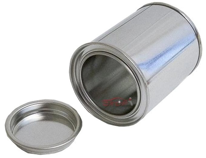 Leeg Verfblik 100ml + Deksel - Blank