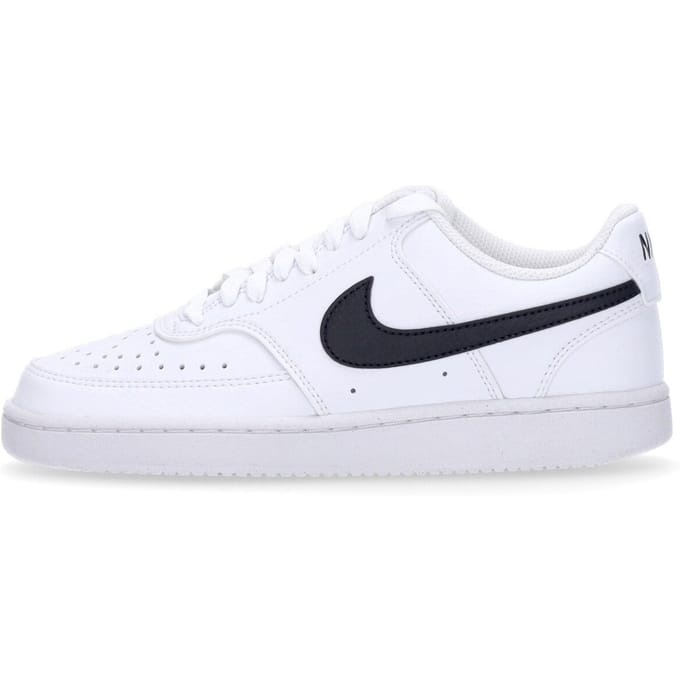 Nike Court Vision Low Next Nature Dames Sneakers - White/Black