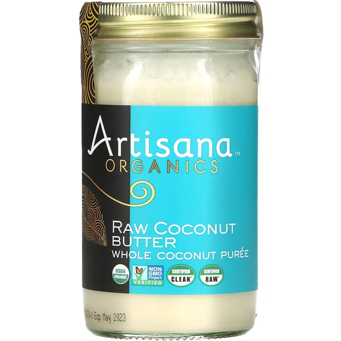 Organics, Rauwe Kokosolie Boter, 14 oz (397 g)
