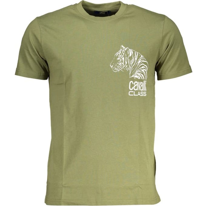 Tiger Hoofd T-shirt Korte Mouwen Ronde Hals