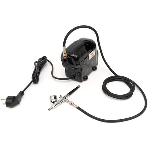 HBM Complete Airbrushset Inclusief Verf