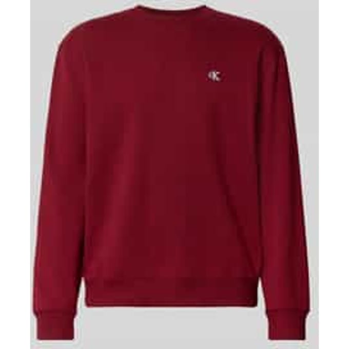 Sweatshirt met labelstitching