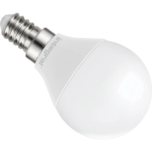 Integral LED lamp kogel mat E14 4.2W 470lm 2700K* Dimbaar