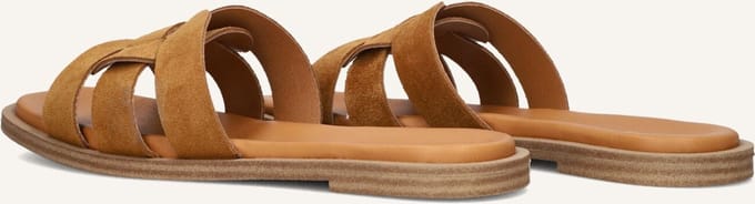 Notre-V 22730 Slippers - Dames - Camel - Maat 41