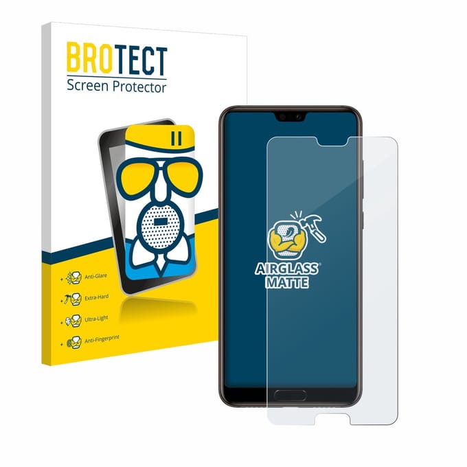 BROTECT - Screenprotector voor Huawei P20 - Folie Beschermfolie Beschermglas matte