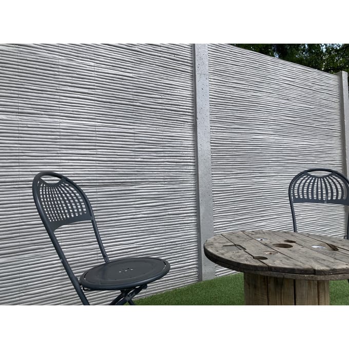 Intergard Beton schutting Bamboostone dubbelzijdig 200x200cm