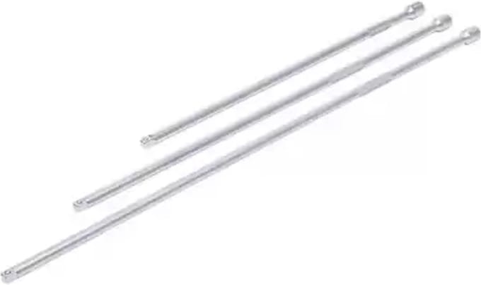 Weber-Tools 1/4'' verlengstukken set extra lang- 300/380/450mm 3-dlg