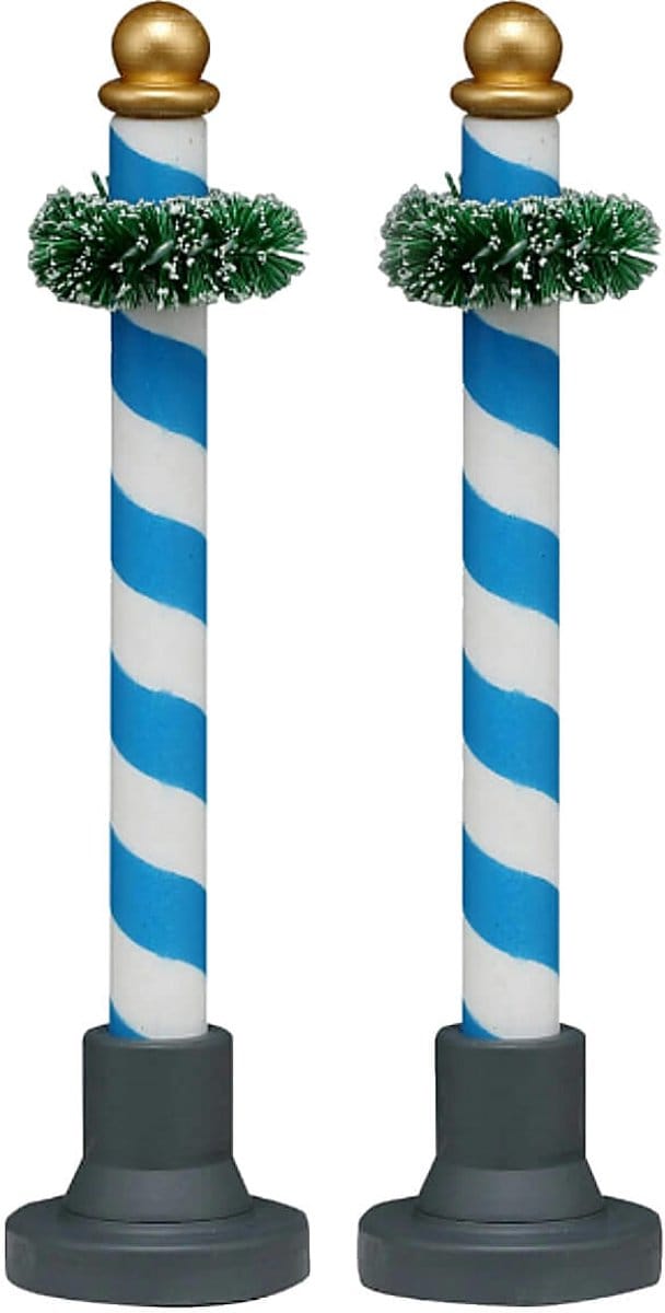 Lemax - Biergarten Poles - Set van 2