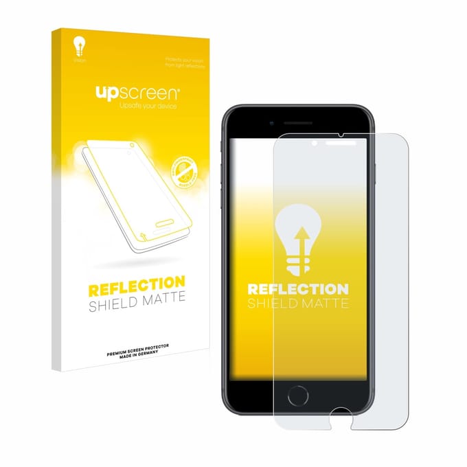 upscreen - Screenprotector voor Apple iPhone 8 Plus - Folie Beschermfolie anti glare matte