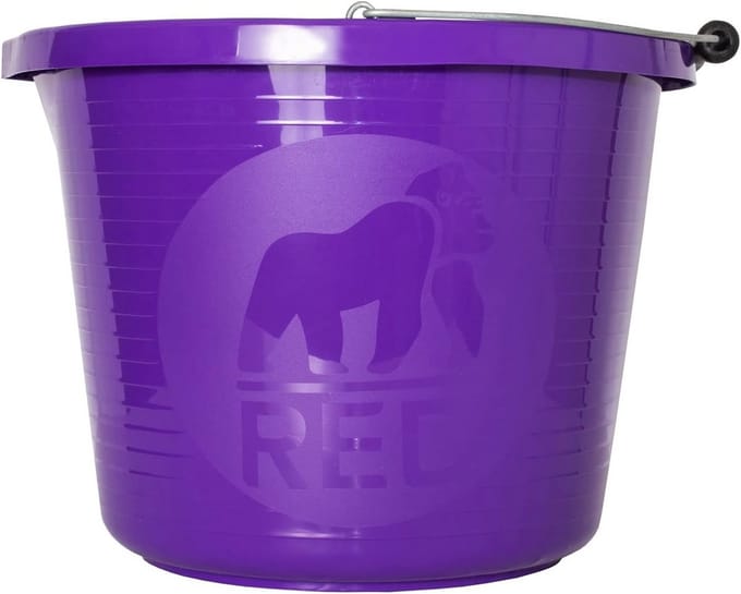 Luxe Emmer 10 Liter - Stevig en Veelzijdig - Paars