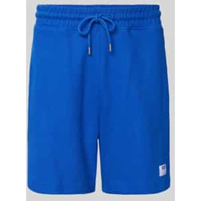 regular fit sweatshorts van katoenmix model 'NUWAFFLO'