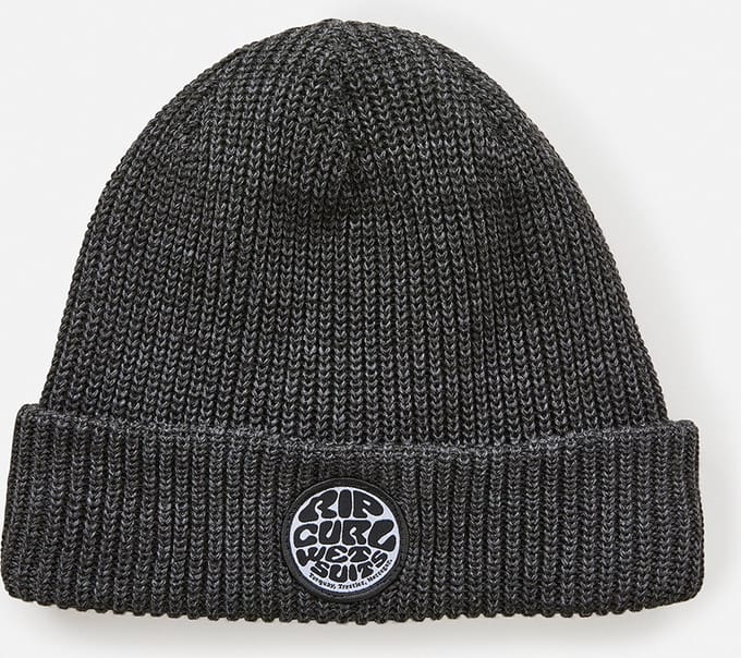 Icons Reg Beanie - Black