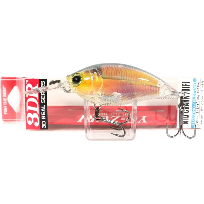 Yo Zuri Duel 3DR Mid Crank 70F Leurre flottant R1318-RGSN (6755)