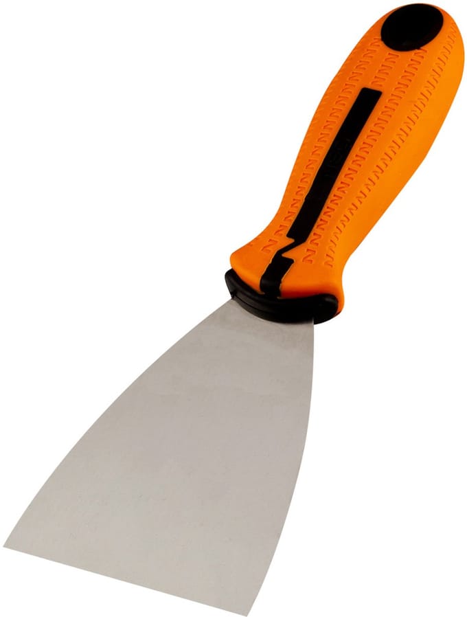 NEO Serie - Roestvrijstalen Verfmes - 75mm - Ergonomische Handgreep - Antislip