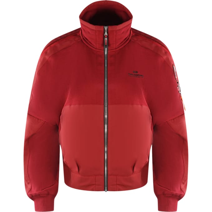 Parajumpers Jadie Rio Red Zip-Up Jumper