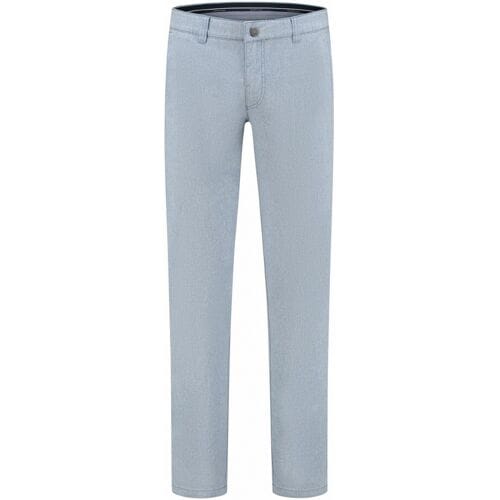 Com4 Broek Modern Chino Faux Uni Blauw / male