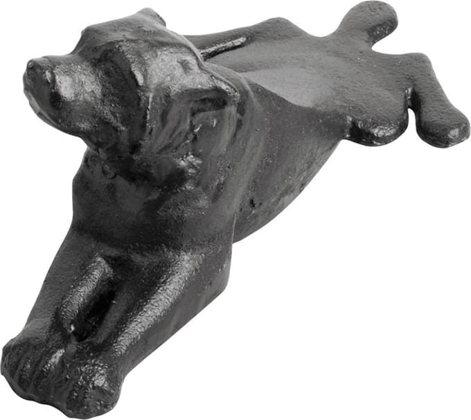 Butée de porte pour chien en fonte