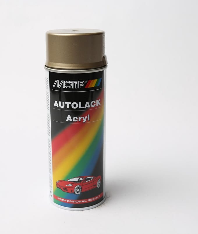 Motip 52438 - Autolak spuitbus - Grijs Metallic - 400ml