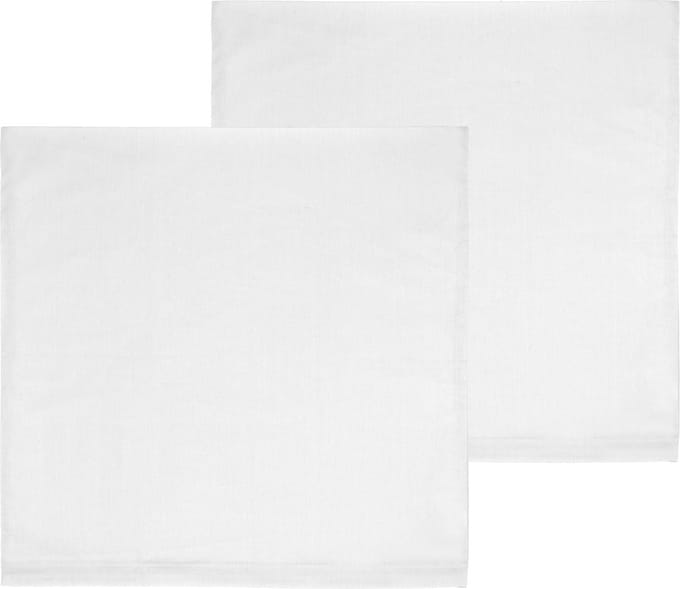 Södahl Calm Kussenhoes 60 x 63 cm 2 stuks Hvid