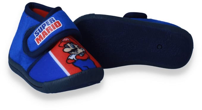 Super Mario Jongens Pantoffel | Blauw | Maat: 25