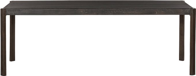 Tower Living - Amalfi eettafel rechthoek - 200 cm - bruin