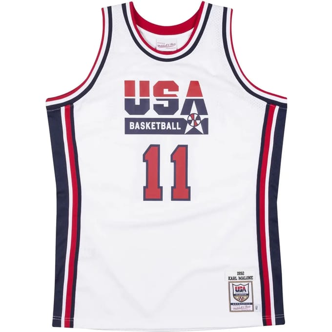 Team USA jersey Karl Malone 1992