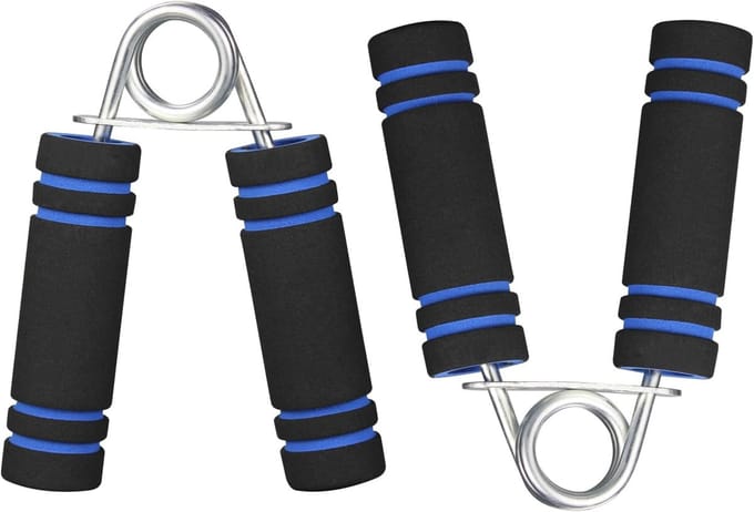 Handtrainer voor onderarmen en vingers - Set van 2 - 35 lbs