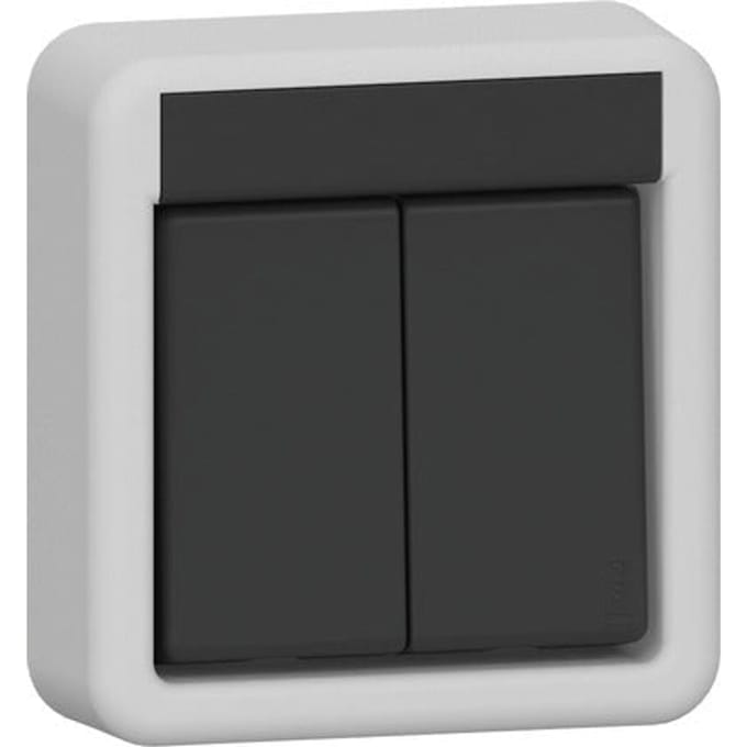 Gira Serie IP44 Wip Schakelaar Grijs - 310535