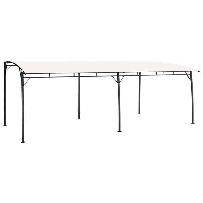 vidaXL - Zonneluifel - 6x3x2,55 - m - crèmekleurig