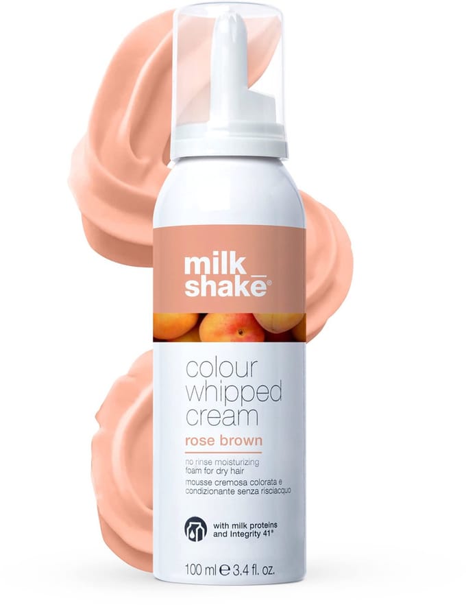 Milk Shake - Coloured Whipped Cream Rose Brown 100ml