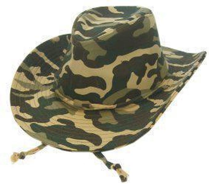 Cowboy Madonna camouflage print