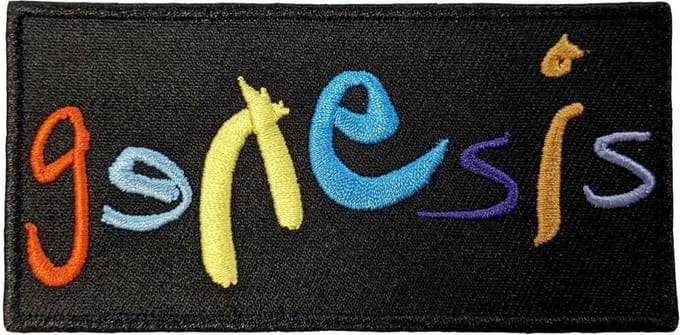 Genesis - Logo Patch - Zwart