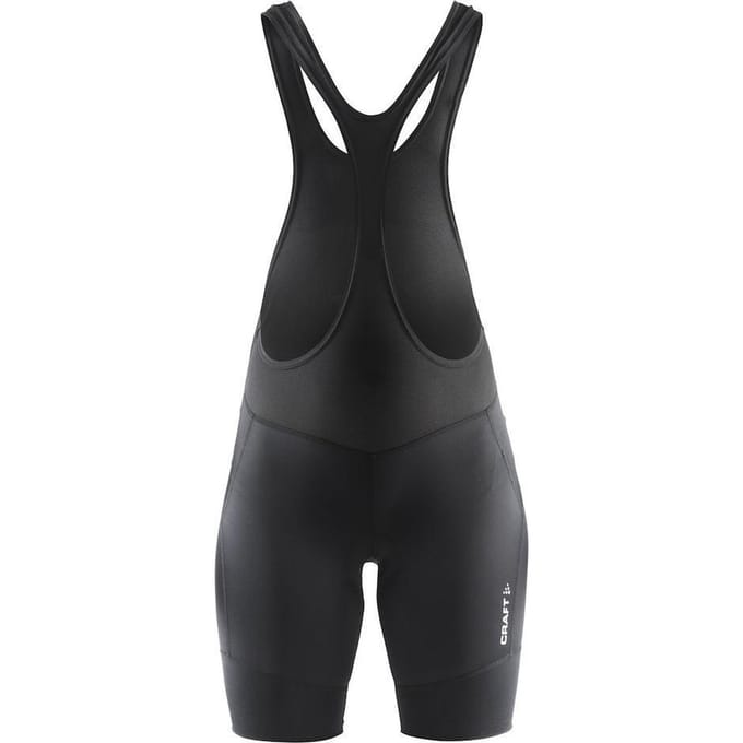 Craft Velo Bib Shorts W - Dames - S -  Fietsbroek Zwart