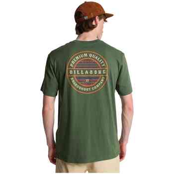 Billabong Rotor T-shirt Met Korte Mouwen Groen S Man