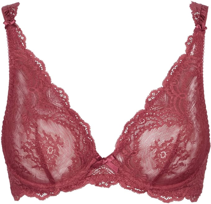 Aubade Danse Des Sens Plunge Triangel BH Mulberry Paars 75 D