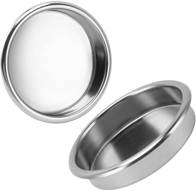 Allecto - Rvs Terug Flush Blind Filter Mand - Koffiefilter Mand Disc