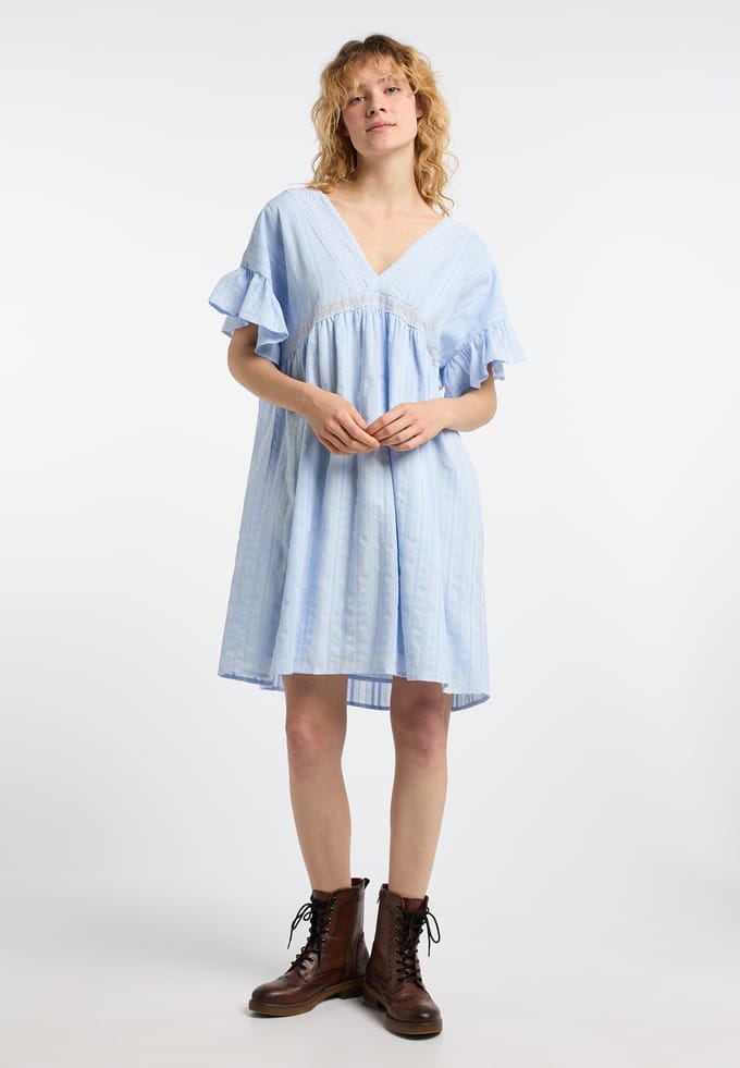 Dreimaster Jurk Dames lichtblauw