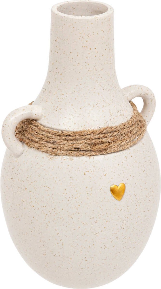 Keramische vaas FLORAL, 22 cm