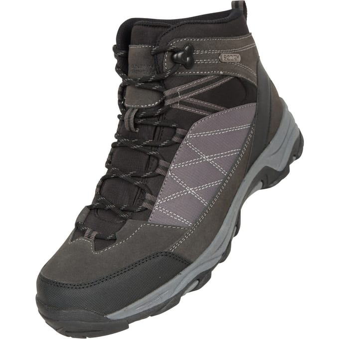 Mountain Warehouse Dames/Dames Rapid Suède Waterdichte Wandelschoenen (Zwart)