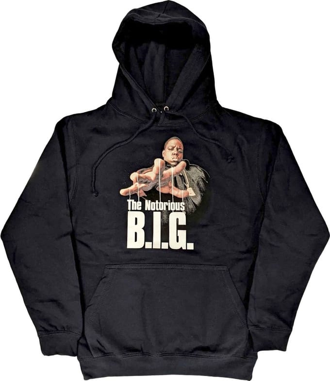 Biggie Smalls - Reachstrings Hoodie/trui - L - Blauw