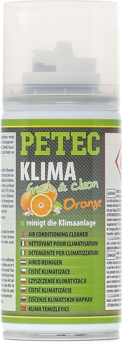 Petec Aircoreiniger Fresh & Clean Orange 150 ml