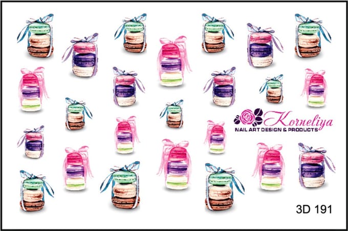 Korneliya 3D Waterdecal - 3D 191