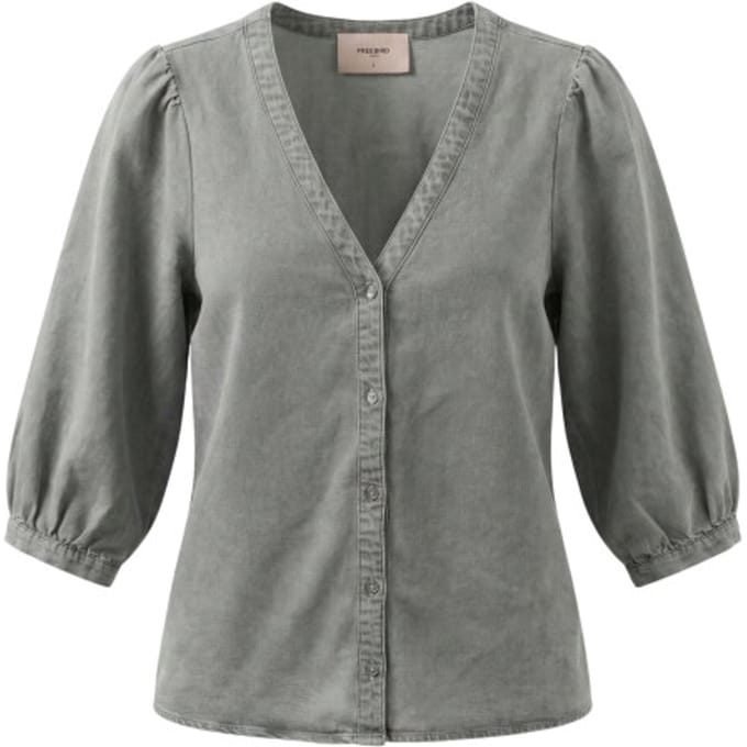 Freebird Blouse  Grijs Basha
