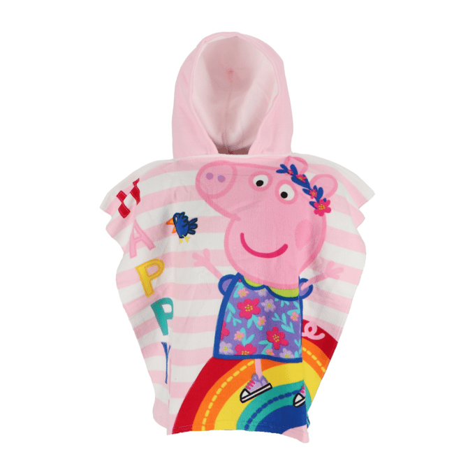 Peppa Pig poncho
