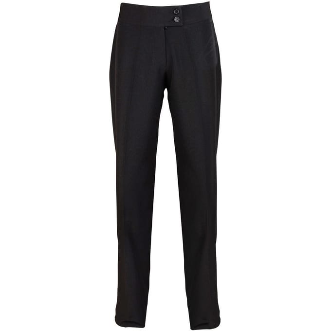 Premier Dames/Dames Iris Rechte Broek (Zwart)