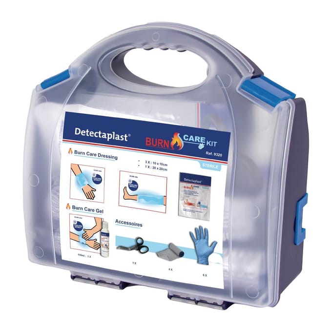 Detectaplast Burn Care Kit | volledig Eerstehulp uitrusting bij brandwonen